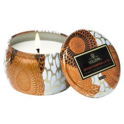 Voluspa Japonica Collection Spiced Pumpkin Latte Mini Tin Candle 113gr Voluspa Japonica Collection Spiced Pumpkin Latte Mini Tin Candle 113gr