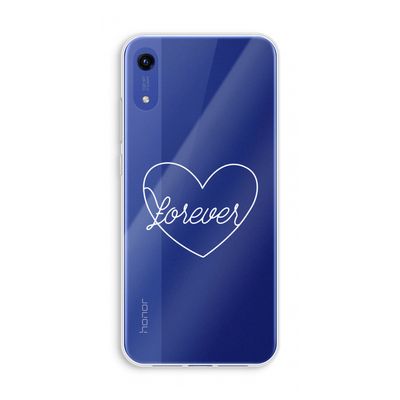 Forever heart pastel: Honor Play 8A Transparant Hoesje