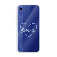 Forever heart pastel: Honor Play 8A Transparant Hoesje