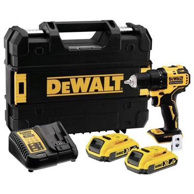 DEWALT DCD708D2T DCD708D2T-QW Accu-schroefboormachine 18 V 2000 mAh Li-ion