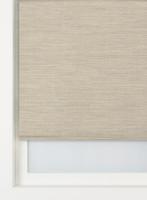 HEMA Rolgordijn structuur grof verduisterend/ gekleurde achterzijde ecru (ecru)