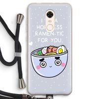 I'm A Hopeless Ramen-Tic For You: Xiaomi Redmi 5 Transparant Hoesje met koord