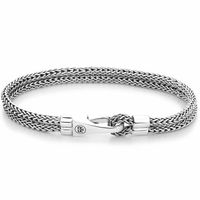 Rebel and Rose RR-BR033-S Silver Line Double Hooked Small 6 mm Rebel and Rose RR-BR033-S Silver Line Double Hooked Small 6 mm