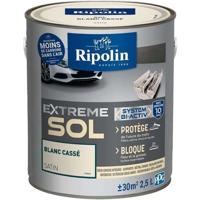 RIPOLIN Vloerverf voor Binnen & Buiten - Gebroken Wit Satijn, 2.5L