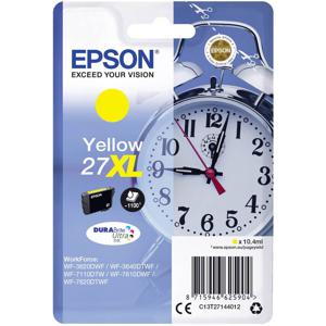 Epson Alarm clock Singlepack Yellow 27XL DURABrite Ultra Ink