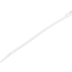 StarTech.com CBMZTS10N8 kabelbinder Losmaakbare kabelbinder Nylon Wit 100 stuk(s)