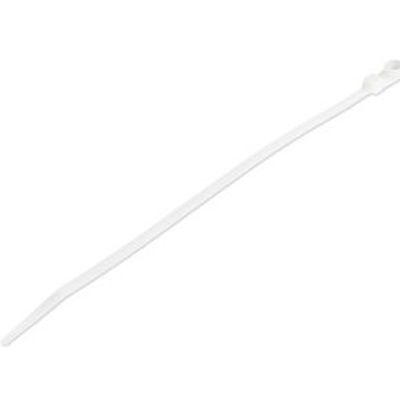 StarTech.com CBMZTS10N8 kabelbinder Losmaakbare kabelbinder Nylon Wit 100 stuk(s)