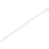 StarTech.com CBMZTS10N8 kabelbinder Losmaakbare kabelbinder Nylon Wit 100 stuk(s)