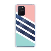 Strepen pastel: Samsung Galaxy Note 10 Lite Transparant Hoesje