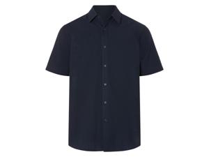 esmara Men Heren overhemd (Marineblauw, L)