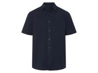 esmara Men Heren overhemd (Marineblauw, M) esmara Men Heren overhemd (Marineblauw, M)
