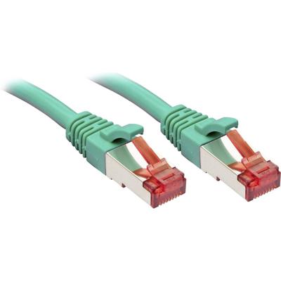 LINDY 47755 RJ45 Netwerkkabel, patchkabel CAT 6 20.00 m Groen 1 stuk(s)