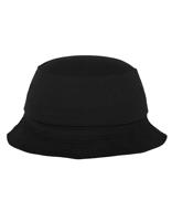 Flexfit FX5003 Flexfit Cotton Twill Bucket Hat - Black - One Size - thumbnail