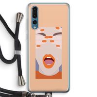 Surprise: Huawei P20 Pro Transparant Hoesje met koord