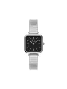 Daniel Wellington montre Quadro Studio Silver 22 x 22 mm - Noir