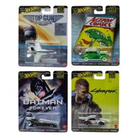 Hot Wheels Premium Diecast Vehicles 1/64 Pop Culture 979F Assortment (10) Hot Wheels Premium Diecast Vehicles 1/64 Pop Culture 979F Assortment (10)