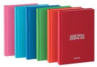 Brepols Studentenagenda Rainbow, geassorteerde kleuren, 2024-2025