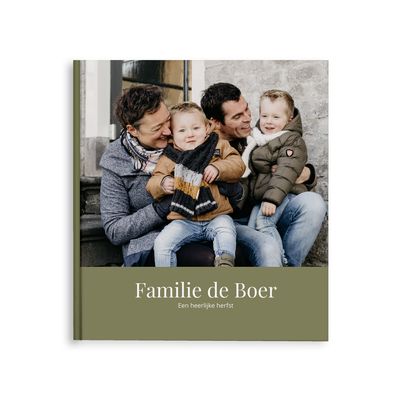 Fotoboek maken - 34 foto&apos;s - 21,5 x24 cm