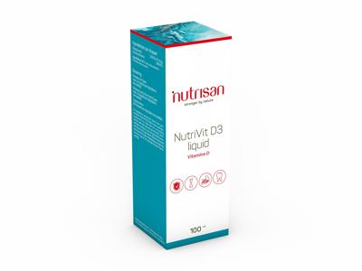 Nutrisan Vloeibaar NutriVit D3 Liquid Vitamine D 100ml Nutrisan Vloeibaar NutriVit D3 Liquid Vitamine D 100ml