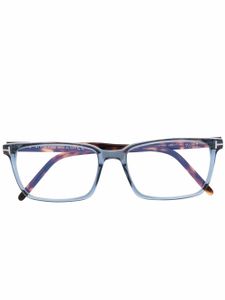 TOM FORD Eyewear lunettes de vue à monture carrée - Bleu