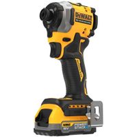 DeWalt DCF850E2T Accu Slagschroevendraaier | 18V XR Powerstack | Set | 2 x accu + lader | In TSTAK - DCF850E2T-QW - thumbnail