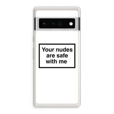 Safe with me: Google Pixel 6 Pro Transparant Hoesje