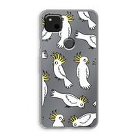 Papegaai: Google Pixel 4a Transparant Hoesje
