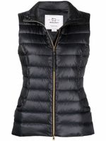 Woolrich gilet Abbie à fini matelassé - Noir