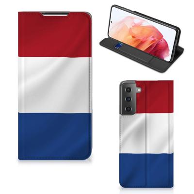 Samsung Galaxy S21 | Standcase | Nederlandse Vlag