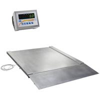 PCE Instruments Doorrijweegschaal Weegbereik (max.) 600 kg Resolutie 200 g RVS