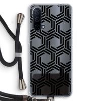 Geometrisch patroon: OnePlus Nord CE 5G Transparant Hoesje met koord