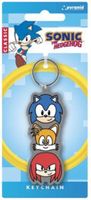 Sonic the Hedgehog Rubber Keychain - Classic Sonic & Friends - thumbnail