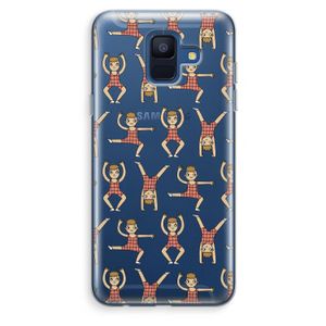 Gymboys: Samsung Galaxy A6 (2018) Transparant Hoesje