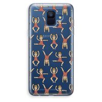 Gymboys: Samsung Galaxy A6 (2018) Transparant Hoesje