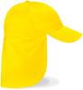 Beechfield CB11b Junior Legionnaire Style Cap - Yellow - One Size