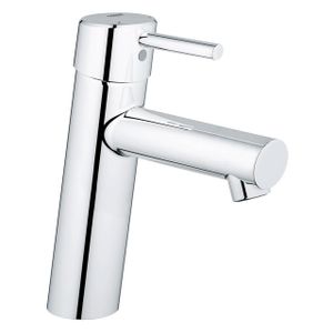 GROHE Concetto waterbesparende wastafelkraan medium 28mm met temperatuurbegrenzer chroom 23451001