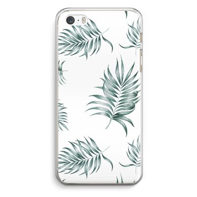 Simple leaves: iPhone 5 / 5S / SE Transparant Hoesje