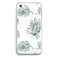 Simple leaves: iPhone 5 / 5S / SE Transparant Hoesje
