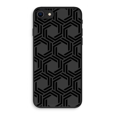 Geometrisch patroon: iPhone SE 2020 Biologisch afbreekbaar hoesje