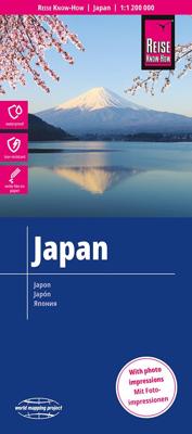Wegenkaart - landkaart Japan | Reise Know How