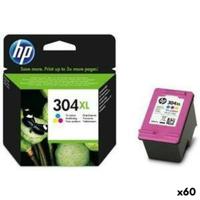 Originele inkt cartridge HP Nº304XL Tricolor (60 Stuks)