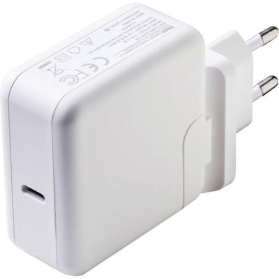 Dehner Elektronik Reislader 45 W 1x USB-C USB PD, USB PD 3.0, QC 3.0 Met adapter voor Europa, USB Power Delivery (USB-PD), Gestabiliseerd,