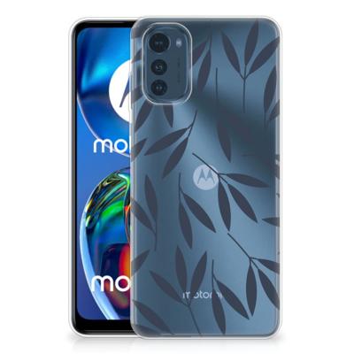 Motorola Moto E32/E32s | TPU Case | Leaves Blue