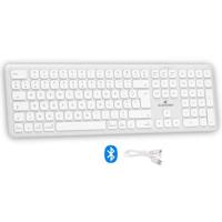 Draadloos Bluetooth-toetsenbord - BLUESTORK - MAC - Volledig formaat - Mac-compatibel - Wit Draadloos Bluetooth-toetsenbord - BLUESTORK - MAC - Volledig formaat - Mac-compatibel - Wit