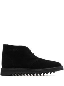 Kenzo bottines à logo embossé - Noir