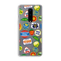 Fruitsticker: OnePlus 8 Transparant Hoesje