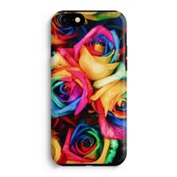 Neon bloemen: iPhone 8 Tough Case