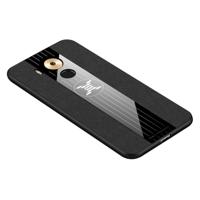 Voor Huawei mate 8 XINLI stiksels doek Textue schokbestendige TPU beschermhoes (zwart)