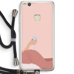 Wine: Huawei Ascend P10 Lite Transparant Hoesje met koord