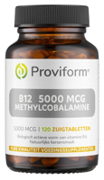 Proviform B12 5000mcg Methylcobalamine Zuigtabletten
